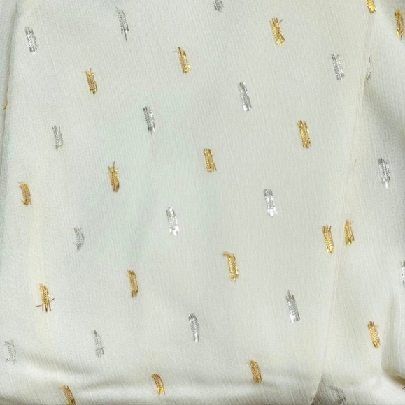 *NWT* Modcloth Illuminated Elegance Chiffon Dress - Picture 4 of 6